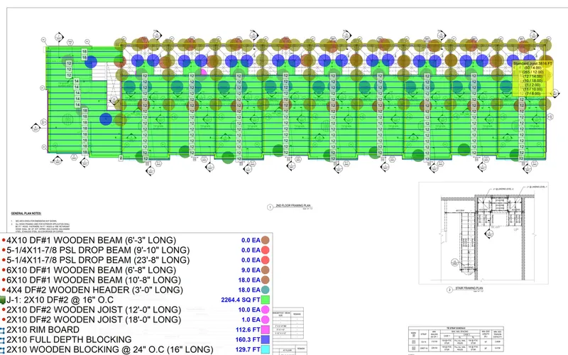 Lumber Takeoff services by MassBid Estimation